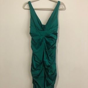 Green Party Dress